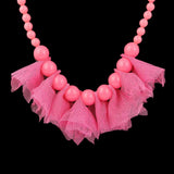 Girls Locket & Bracelet Set - Dark Pink, Kids, Jewellery Sets, Chase Value, Chase Value