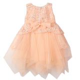 Newborn Girls Frock - Peach, Kids, Newborn Girls Frocks, Chase Value, Chase Value