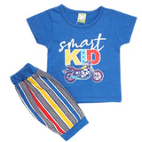 Newborn Boys Half Sleeves Suit - Blue, Kids, NB Boys Sets And Suits, Chase Value, Chase Value