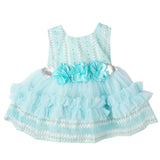 Newborn Girls Frock - Cyan, Kids, Newborn Girls Frocks, Chase Value, Chase Value