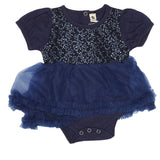 Newborn Baby Frill Romper _ Blue, Kids, NB Girls Rompers, Chase Value, Chase Value