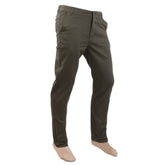 Men's Basic Cotton Chino Pant - Dark Grey, Men, Casual Pants And Jeans, Chase Value, Chase Value