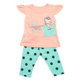 Girls Pajama Suit - Peach, Kids, Girls Sets And Suits, Chase Value, Chase Value