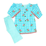 Newborn Girls Suit 2Pcs - Light-Blue, Kids, NB Girls Sets And Suits, Chase Value, Chase Value