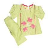 Newborn Girls Suit 2Pcs - Green, Kids, NB Girls Sets And Suits, Chase Value, Chase Value