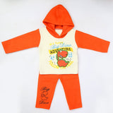 Newborn Boy Full Sleeves Polar Suit - Orange, Kids, NB Boys Sets And Suits, Chase Value, Chase Value