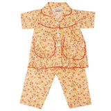 Girls Half Sleeves Sleeping Suit - Red Sand, Kids, Girls Sets And Suits, Chase Value, Chase Value
