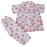 Girls Half Sleeves Sleeping Suit - Light Purple, Kids, Girls Sets And Suits, Chase Value, Chase Value