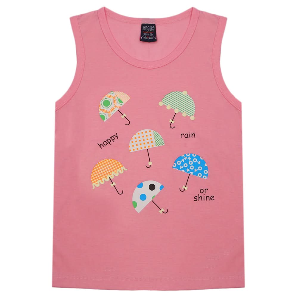 Girls Sando - Pink, Girls T-Shirts, Chase Value, Chase Value