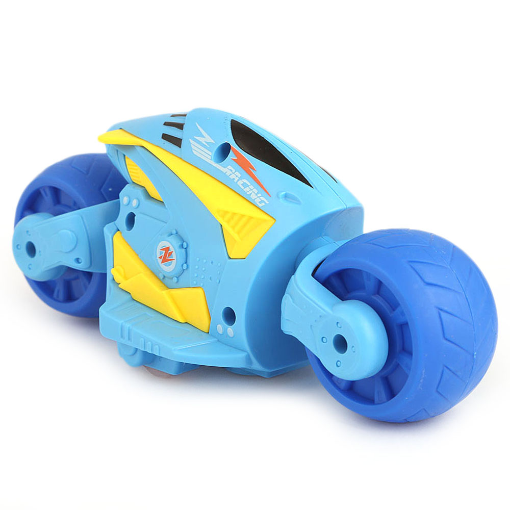 Friction Motorcycle Toy - Blue - test-store-for-chase-value