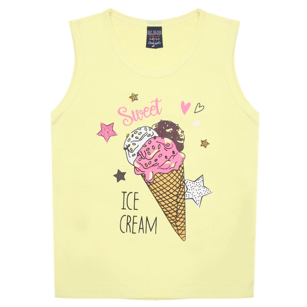 Girls Sando - Yellow, Girls T-Shirts, Chase Value, Chase Value
