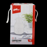 Day Days Coffee Pot 1.0 Liters - White, Home & Lifestyle, Glassware & Drinkware, Chase Value, Chase Value