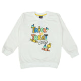 Girls Full Sleeves T-Shirt - White, Girls T-Shirts, Chase Value, Chase Value