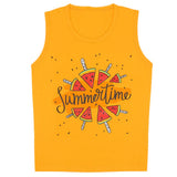 Girls Sando - Mustard, Girls T-Shirts, Chase Value, Chase Value