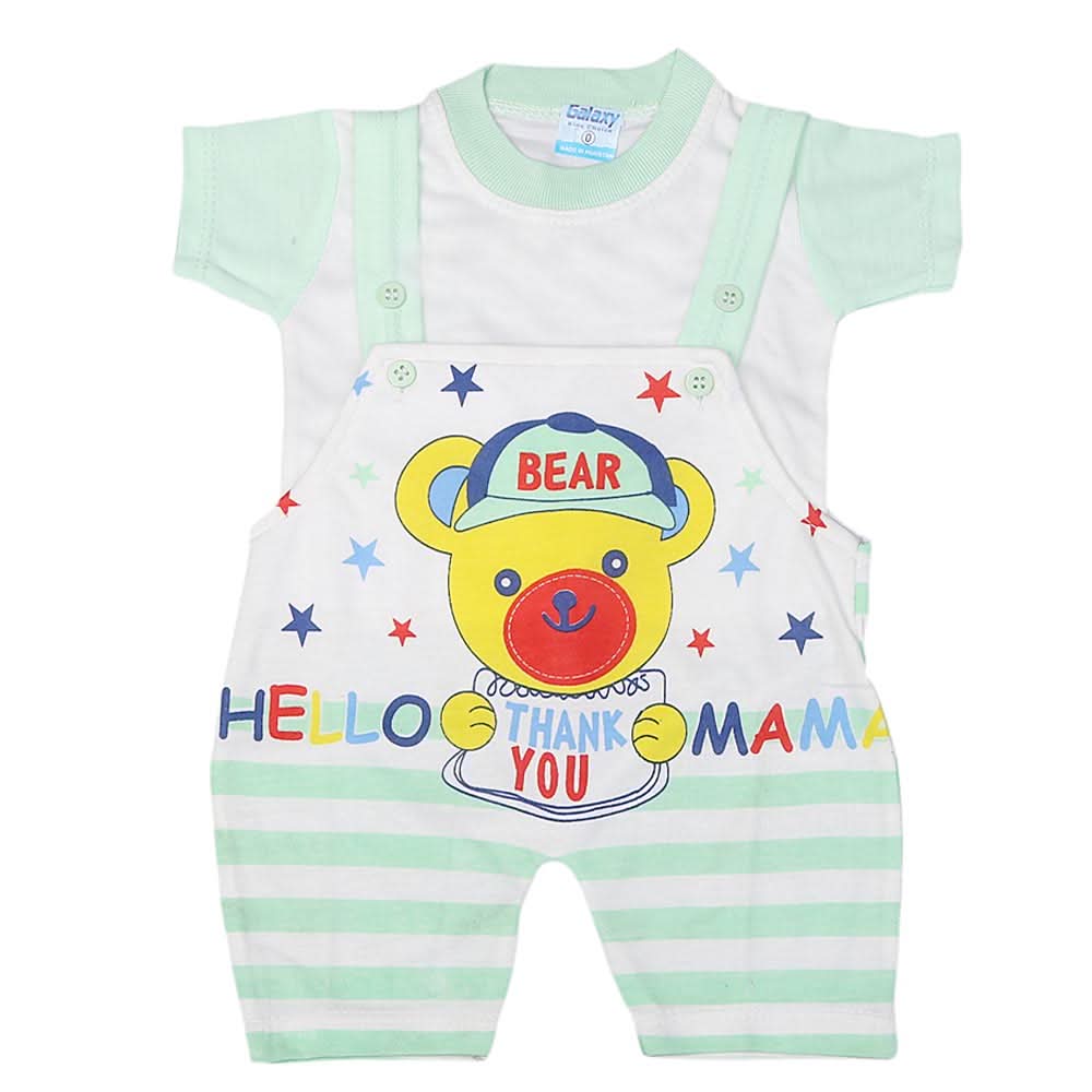 Newborn Boys Romper - Cyan, Kids, NB Boys Rompers, Chase Value, Chase Value