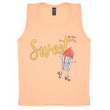 Girls Sando - Peach, Girls T-Shirts, Chase Value, Chase Value