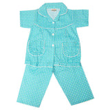 Girls Half Sleeves Sleeping Suit - Teal, Kids, Girls Sets And Suits, Chase Value, Chase Value