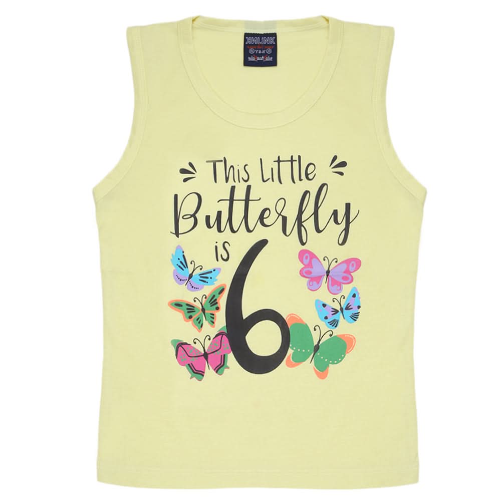 Girls Sando - Lemon, Girls T-Shirts, Chase Value, Chase Value