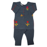 Girls Shalwar Suit - Blue, Girls Shalwar Kameez, Chase Value, Chase Value