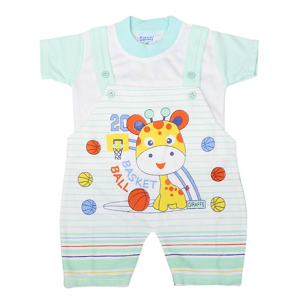 Newborn Boys Romper - Cyan, Kids, NB Boys Rompers, Chase Value, Chase Value