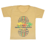 Boys Half Sleeves T-Shirt - Mustard, Kids, Boys T-Shirts, Chase Value, Chase Value