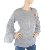 Women's Embroidery Western Top - Purple, Women, T-Shirts And Tops, Chase Value, Chase Value