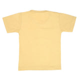 Boys Half Sleeves T-Shirt - Mustard, Kids, Boys T-Shirts, Chase Value, Chase Value
