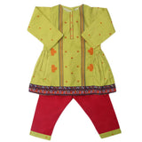 Girls Pajama Suits - Green, Kids, Girls Sets And Suits, Chase Value, Chase Value