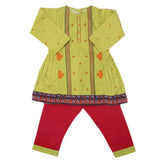 Girls Pajama Suits - Green, Kids, Girls Sets And Suits, Chase Value, Chase Value