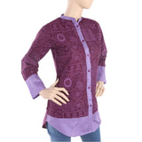 Women's Casual Shirt - Purple, Women, T-Shirts And Tops, Chase Value, Chase Value