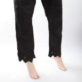 Women's Trouser With Lace - Black, Women, Pants & Tights, Chase Value, Chase Value
