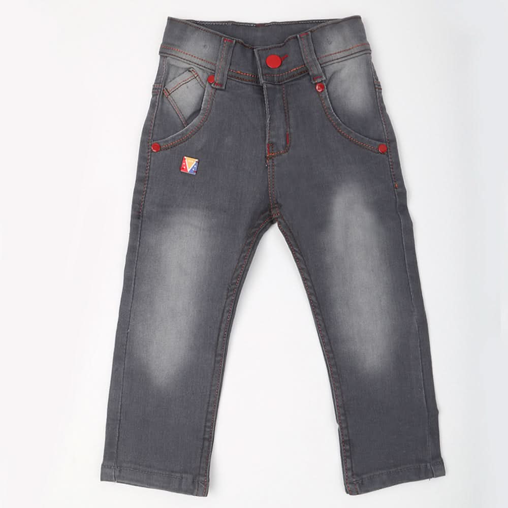 Boys Denim Pant - Grey, Kids, Boys Pants, Chase Value, Chase Value