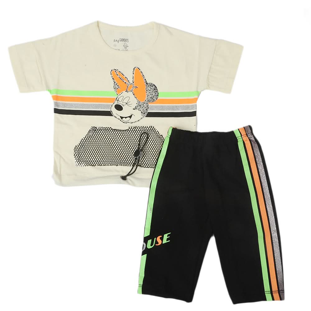 Newborn Boys Half Sleeves Suit - Cream, Kids, Newborn Boys Sets And Suits, Chase Value, Chase Value