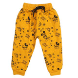 Girls Terry Trouser - Yellow, Girls Tights Leggings & Pajama, Chase Value, Chase Value