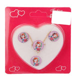Girls Locket Set - Purple, Kids, Jewellery Sets, Chase Value, Chase Value