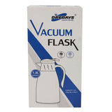 Vacuum Flask Thermos Jug 1.3 Liters - Cyan, Home & Lifestyle, Glassware & Drinkware, Chase Value, Chase Value