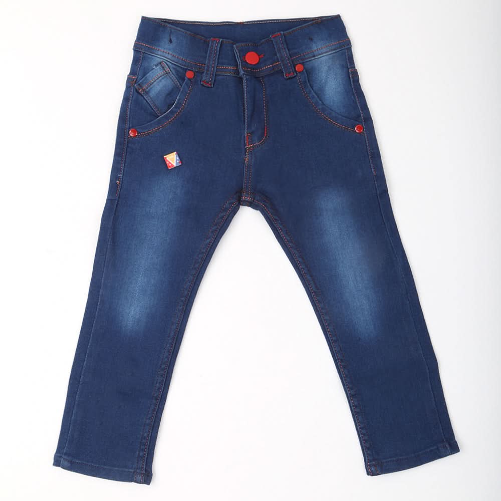 Boys Denim Pant - Dark Blue, Kids, Boys Pants, Chase Value, Chase Value