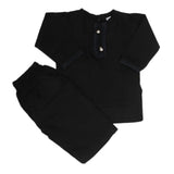 Newborn Plain Shalwar Suits - Black, Kids, Newborn Boys Shalwar Suits, Chase Value, Chase Value