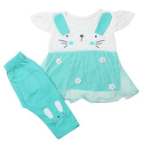 Girls Pajama Suits - Sea Green, Kids, Girls Sets And Suits, Chase Value, Chase Value