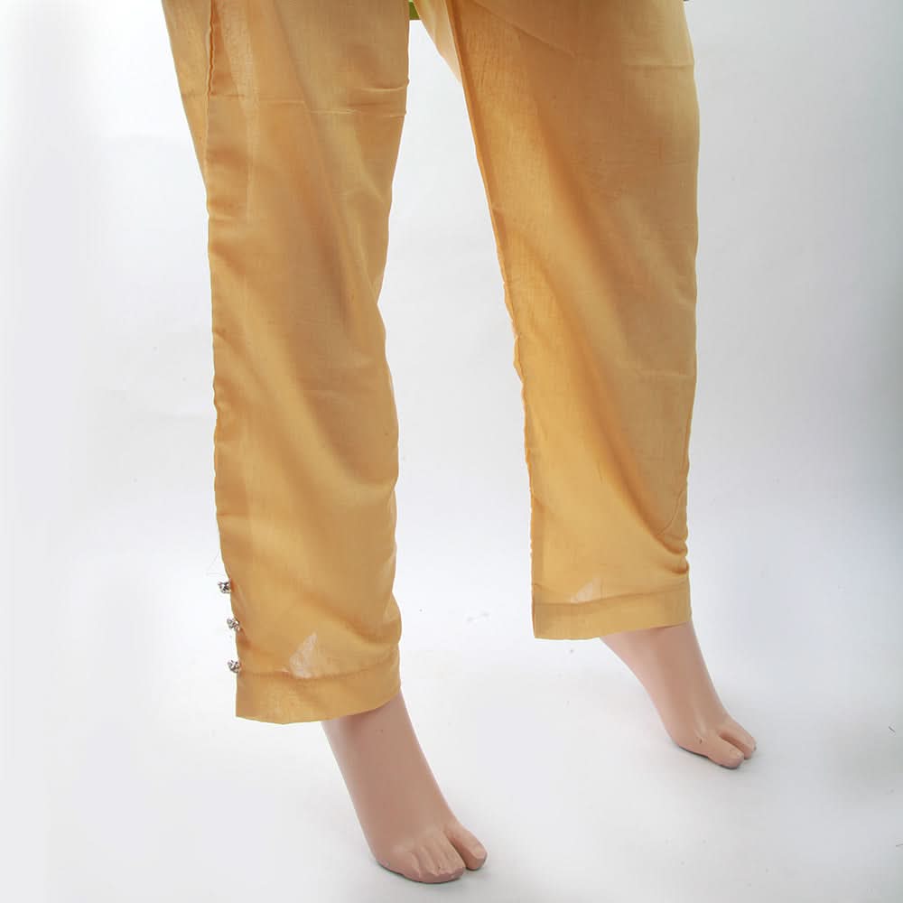 Women's Basic Trouser - Mustard, Women, Pants & Tights, Chase Value, Chase Value