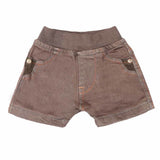 Newborn Boys Denim Short - Brown, Kids, NB Boys Shorts And Pants, Chase Value, Chase Value