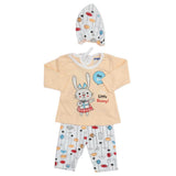 Newborn Boys Full Sleeves Suit - Peach, Newborn Boys Sets & Suits, Chase Value, Chase Value