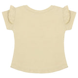 Girls Half Sleeves Printed T-Shirt - Beige, Girls T-Shirts, Chase Value, Chase Value