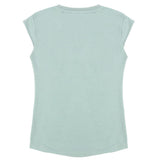 Girls Half Sleeves Printed T-Shirt - Sea Green, Girls T-Shirts, Chase Value, Chase Value