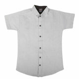Boys Half Sleeves Printed Shirt - Grey, Kids, Boys Shirts, Chase Value, Chase Value