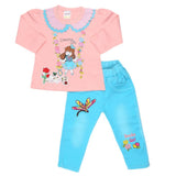 Newborn Girls Full Sleeves 2 Piece Suit - Pink, Kids, NB Girls Sets And Suits, Chase Value, Chase Value