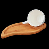 Mug With Bamboo Plate - White, Home & Lifestyle, Serving And Dining, Chase Value, Chase Value
