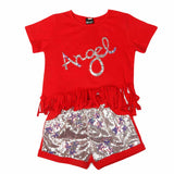 GIrls Suit - Red, Kids, Girls Sets And Suits, Chase Value, Chase Value