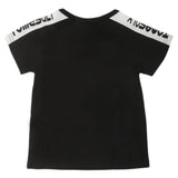 Boys Round Neck Half Sleeves T-Shirt - Black, Kids, Boys T-Shirts, Chase Value, Chase Value