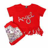 GIrls Suit - Red, Kids, Girls Sets And Suits, Chase Value, Chase Value